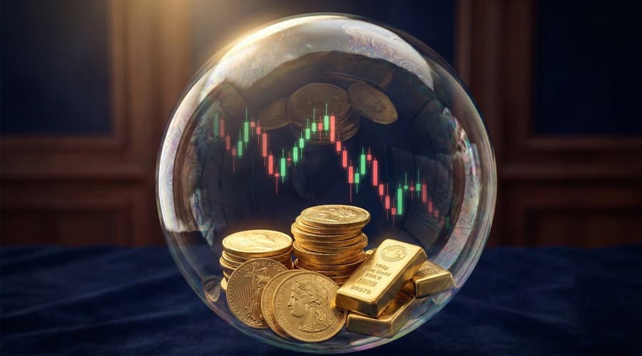 حباب طلا چیست؟ چگونه قیمت طلا واقعی است یا حباب دارد؟