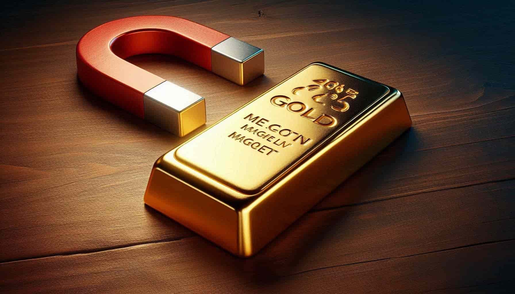 آهنربای طلا چیست؟ آیا طلا جذب آهنربا می‌شود؟